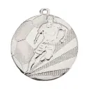 Medalla Plata 50 mm figura futbol.webp